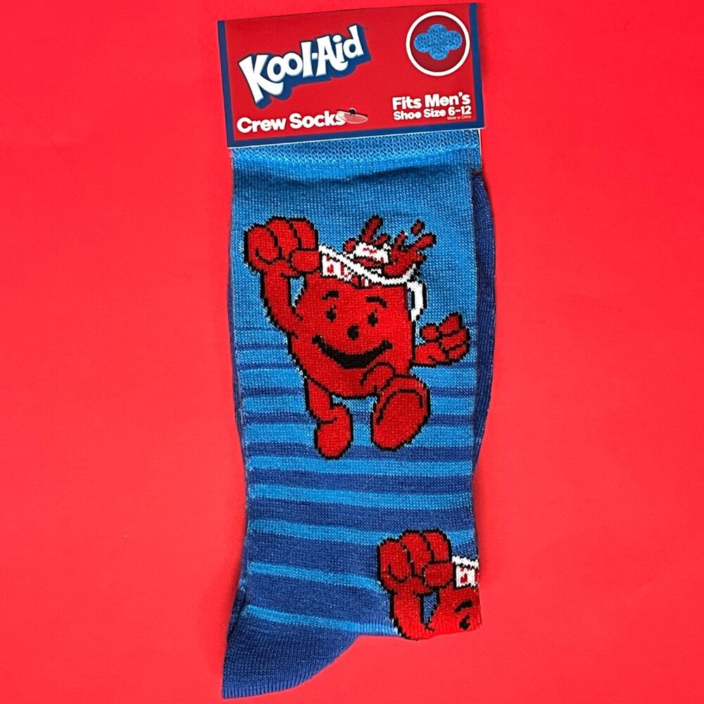 Mens Kraft Kool-Aid Man Socks